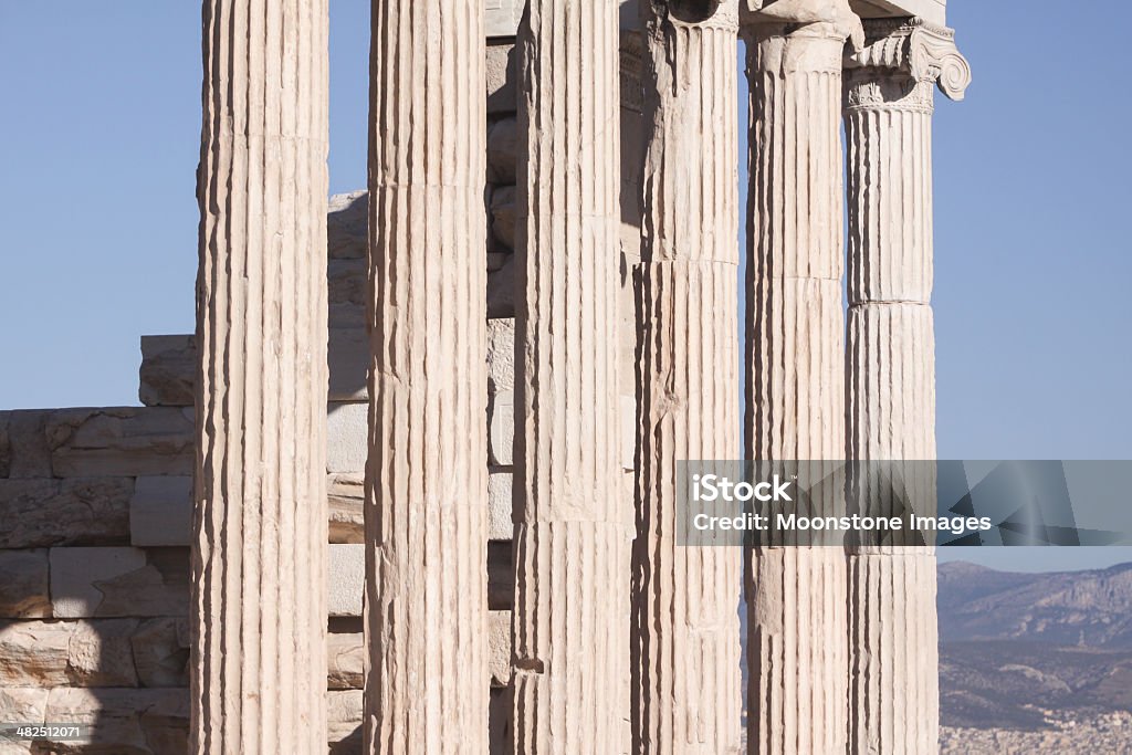 L'Eretteo ad Atene, Grecia - Foto stock royalty-free di Acropoli - Atene