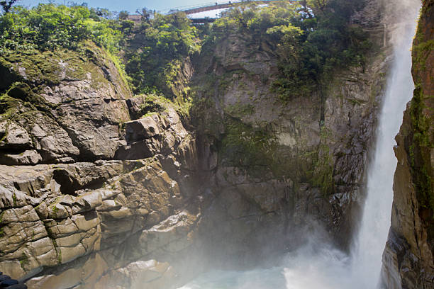 Waterfall in the rainforest