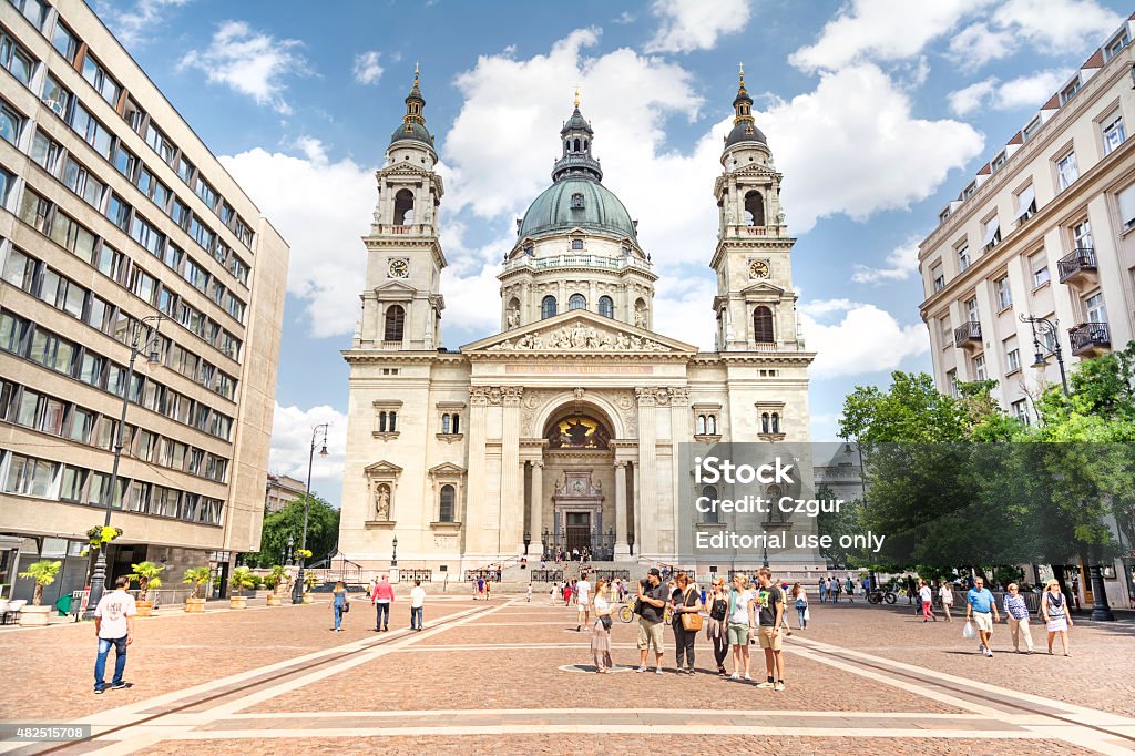 聖ステファン大聖堂、ブダペスト,ハンガリー - バシリカのロイヤリティフリーストックフォト