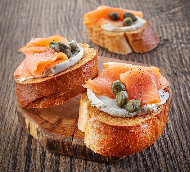 istock toasted bread with smoked salmon fillet 482516668