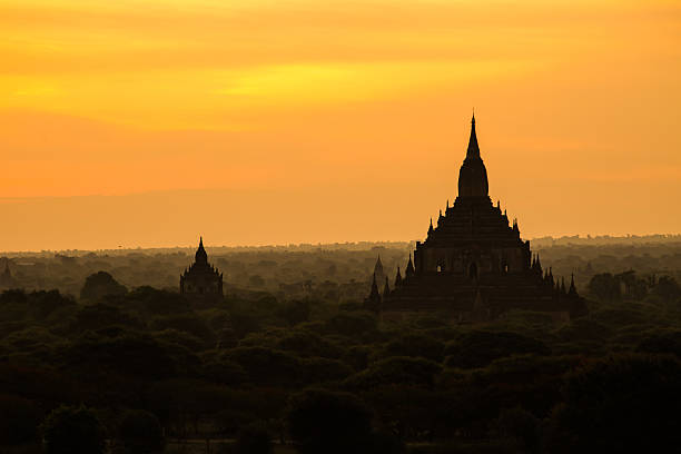 istock Sunrise at Bagan pagoda Myanmar. 482517004