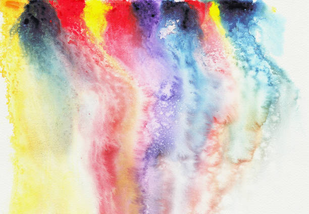 istock Abstract colorful watercolors 482518519