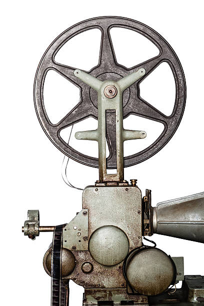 projetor antigo - single object machine classic style - fotografias e filmes do acervo