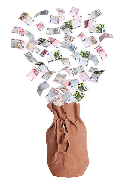 istock european banknotes and suede bag 482520987