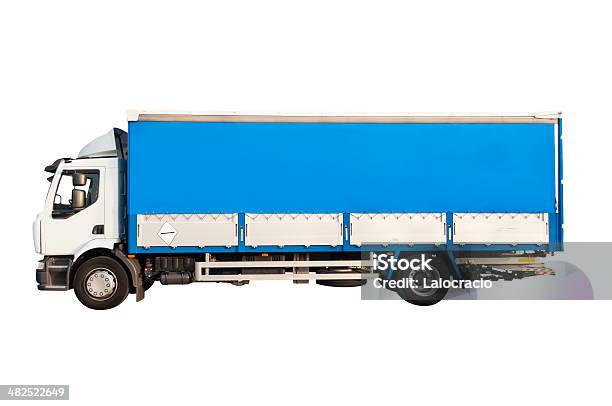 Camión De Foto de stock y más banco de imágenes de Camión de peso pesado - Camión de peso pesado, Comercio, Espacio en blanco