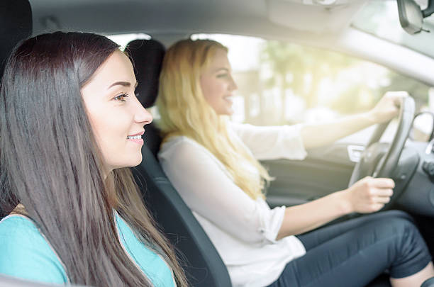 istock Two  girls in the car 482523498