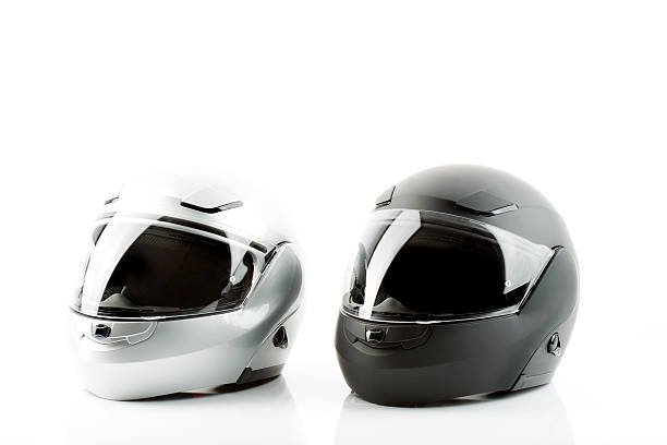 istock Motor bike helmets for road safety 482523888