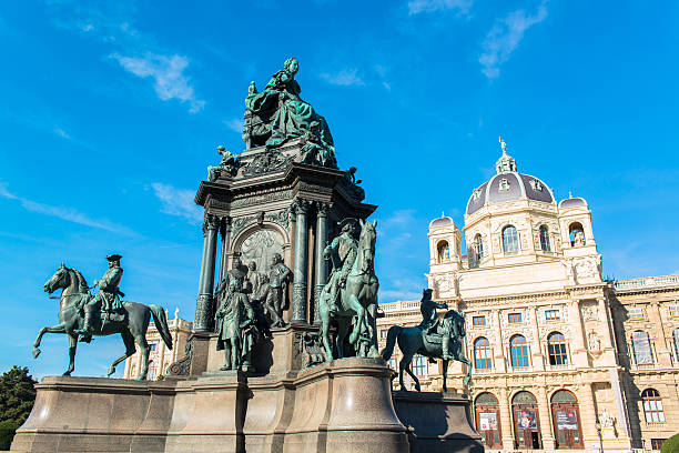 istock Maria Theresia square in Vienna, Austria 482525395