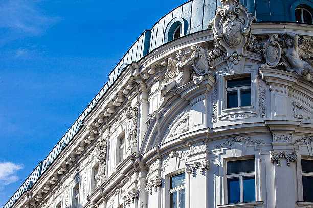 Traditional architecture in Vienna, Austria.