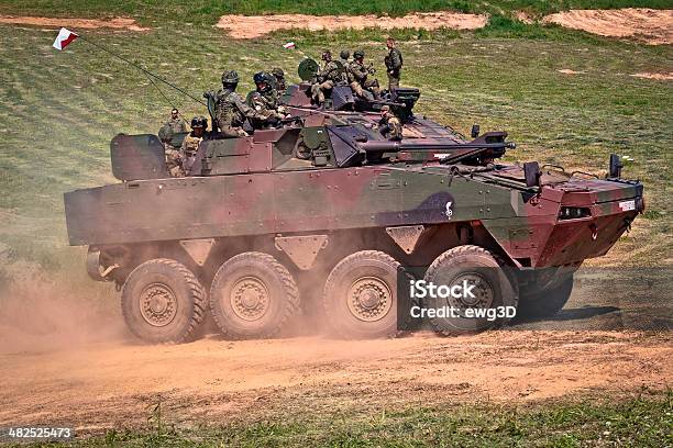 Polski Army Na Szkolenie Wojskowe Obszaru - zdjęcia stockowe i więcej obrazów Agresja - Agresja, Armata, Armia