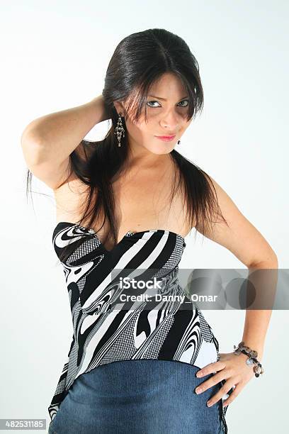 Sultry Girl Looking At The Camera Stock Photo - Download Image Now - 20-24 Years, 20-29 Years, Adult
