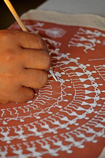istock Warli Painting, India 482531583