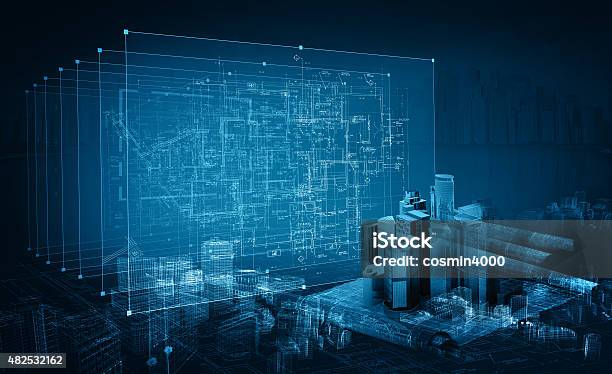 Architectural Project Stock Photo - Download Image Now - Three Dimensional, Model - Object, Building Exterior