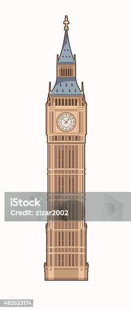 Big Ben Stock Illustration - Download Image Now - Big Ben, 2015, Architecture