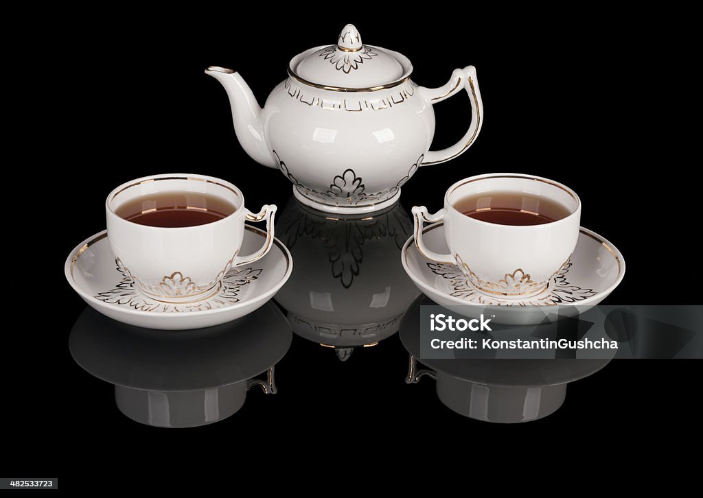 Zestaw herbaty - Zbiór zdjęć royalty-free (Bez ludzi)