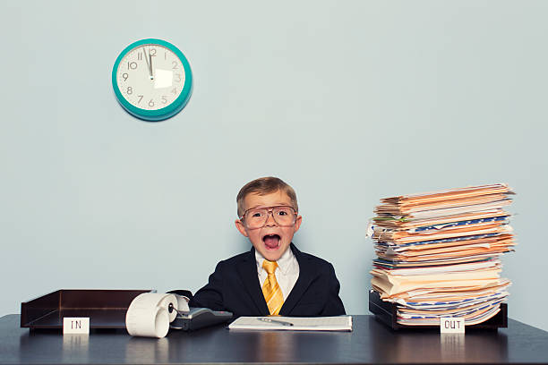 istock Young Business Boy is Happy in the Office 482534661
