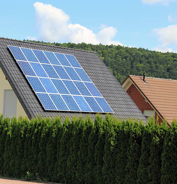 istock Solar panels allow the production of clean energy 482535535