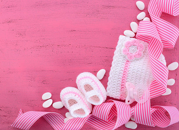 istock Its a Girl Baby Shower or Nursery background 482536868