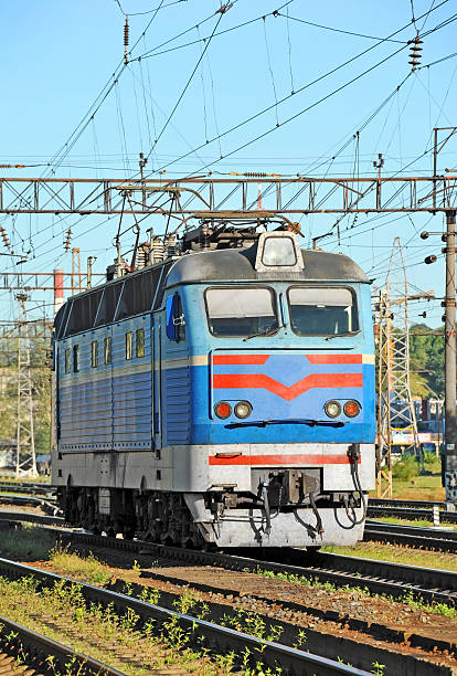 istock Electric locomotive 482536927