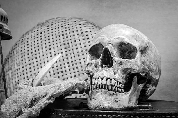 istock Still life with human in black and white 482537057