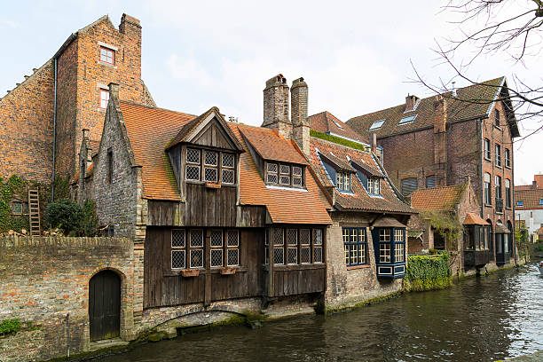 istock Medieval buildings in Bruges, Belgium 482537931