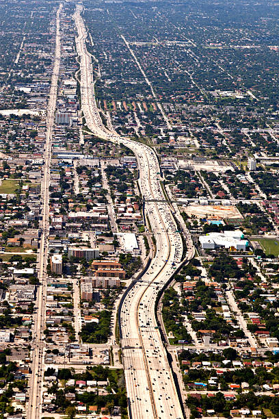 istock aerial of  Miami 482545299
