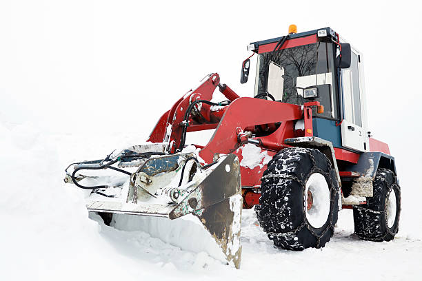 istock Tractor and snow in winter 482545599