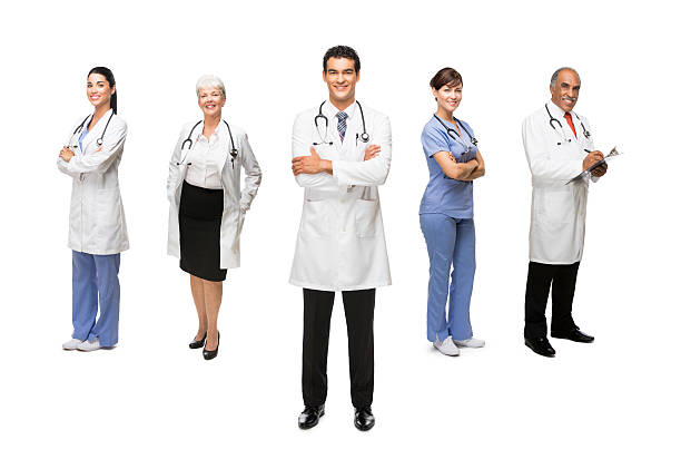 istock Team of doctors smiling 482545888
