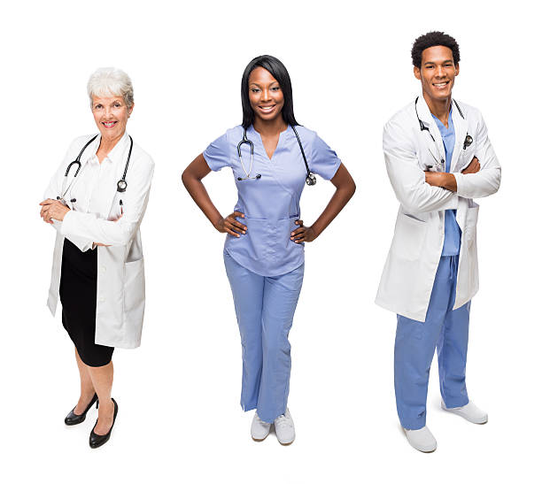 istock Cuban female nurse with doctors 482545900