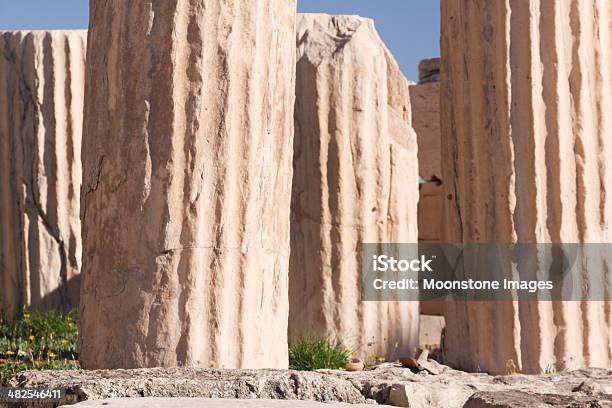 O Partenão Em Atenas Grécia - Fotografias de stock e mais imagens de Acrópole - Atenas - Acrópole - Atenas, Antiguidades, Ao Ar Livre