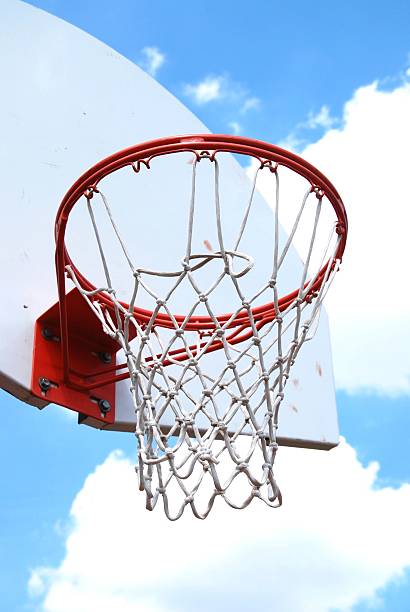 istock Outdoor basketball hoop 482546698