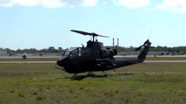 Vietnam War era helicopter
