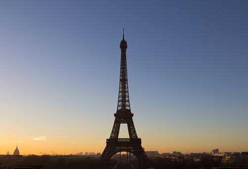 The Eiffel Tower at Sunrise