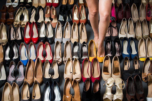 istock Woman wearing high heels 482551062