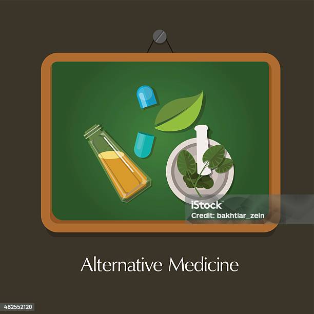 Natural Alternative Medicine Traditional Stock Illustration - Download Image Now - 2015, Alchemist, Backgrounds