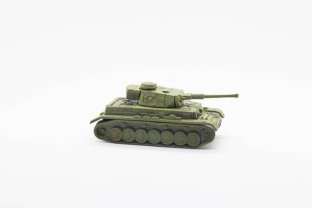 istock World war II tank model toy 482555620