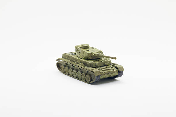 istock World war II tank model toy 482555624