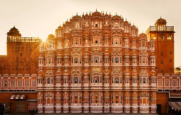 Hawa Mahal (Palace of the Winds) Jaipur, India 
