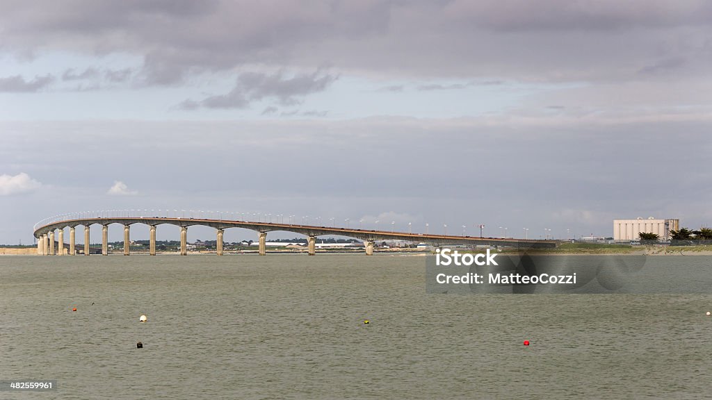 Ré Island, France. Ré Island (Ile de Ré), France. Bridge - Built Structure Stock Photo