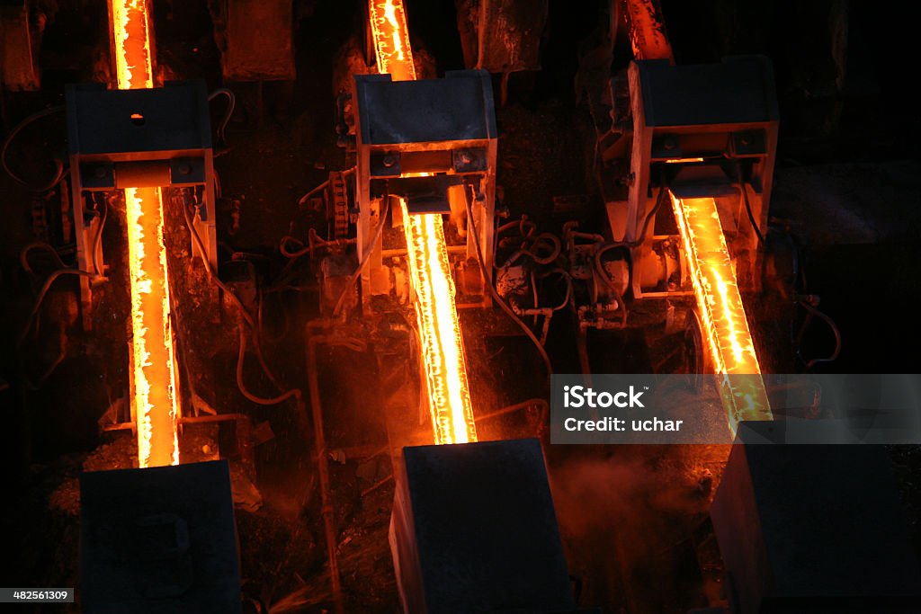 steel industry steel mill, melting Business Finance and Industry Stock Photo