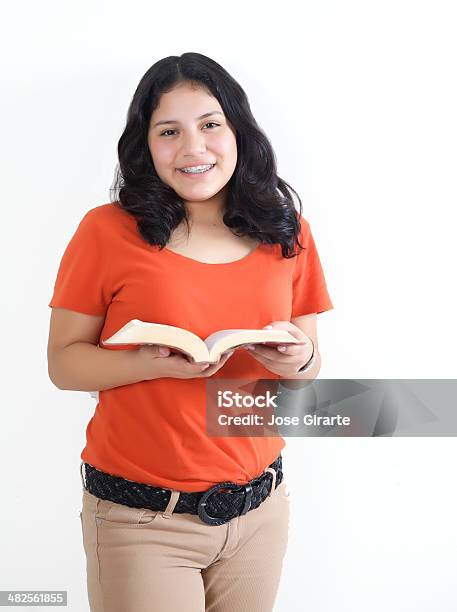 Teenager Girl Holding A Bible Stock Photo - Download Image Now - Adolescence, Adult, Beautiful People