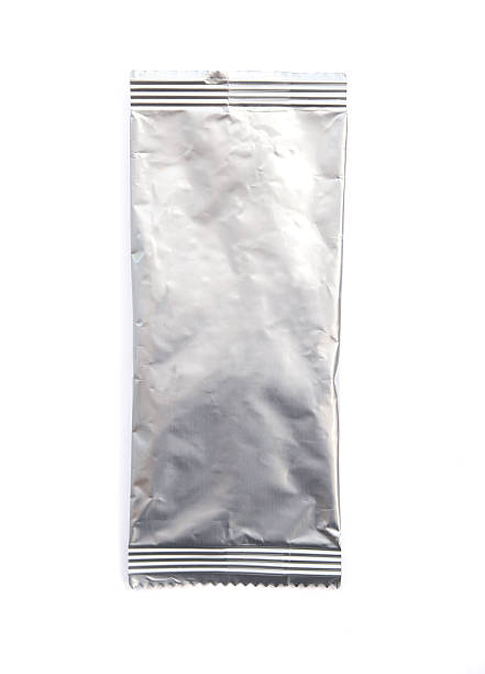 istock Aluminum foil package isolates on white background (clipping path) 482566152