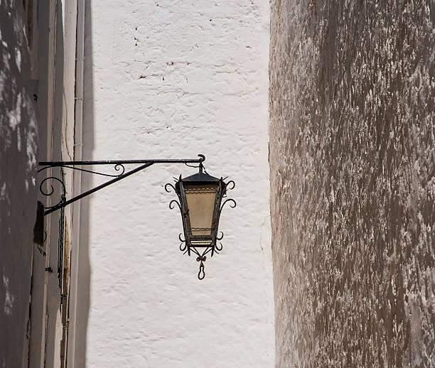 istock Street lamp in Ostuni, Puglia 482566312