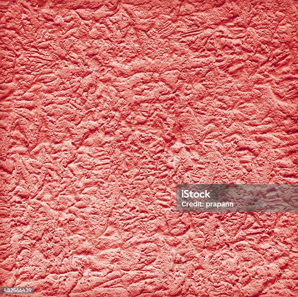 Background Of The Cement Wall Is Plaster Rough Style Stock Photo - Download Image Now