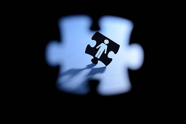 istock puzzle with cut-out shape of man 482566529