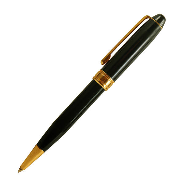 istock black pen isolated on white backgroun 482568599