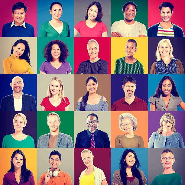 istock People Faces Portrait Multiethnic Cheerful Group Concept 482569144