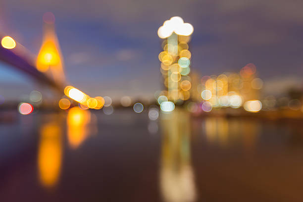 istock Bokeh lights of city highway curved 482569370