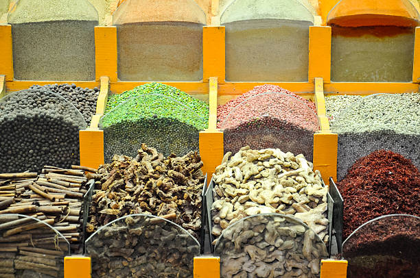 istock herbs, spices and incense on display at an oriental market 482569965