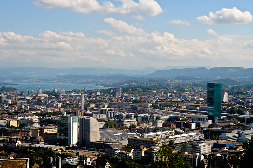 Zurich - City Panoramic View.